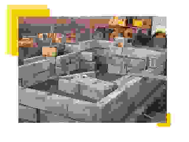Фундамент сборный в Белогорске